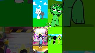 Sprunki cute and FearAnimation Meme memes shorts​ mytalkingangela2 [upl. by Lennahs]