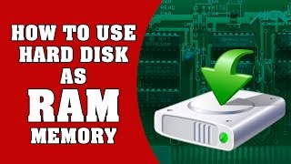 How to Use Hard Disk as RAM Memory in PC to SpeedUp System Performance [upl. by Yajiv401]