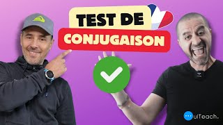 Test de conjugaison en français au présent de lindicatif [upl. by Nelrac]