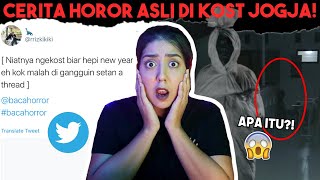 Kosan Angker Thread VIRAL Horror di TWITTER  NERROR [upl. by Adlanor]