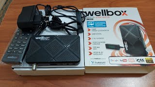 TELEFONDAN KUMANDALI UYDU ALICI Wellbox X5000 Mini HD Çanaklı Çanaksız Uydu Alıcı [upl. by Amathist13]