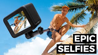 How to TAKE BETTER GoPro Selfies Tips and Tricks [upl. by Aciras677]