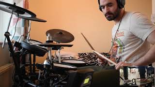 DRUM COVER  Deftones  7 Words [upl. by Drape]