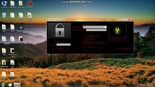 Create Ransomware Easy With This Tool  Creator Ransomware [upl. by Ailekat]