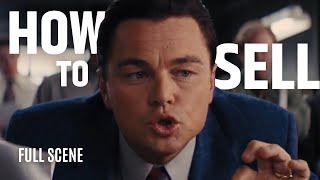 The Wolf of Wall Street  THE KEY TO MAKING MONEY SCENE  sales pitch [upl. by Keary]