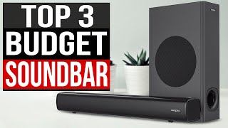 TOP 3 Best Budget Soundbar 2024 [upl. by Carli]