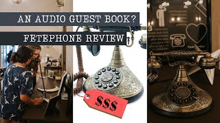 I SPENT 349 ON A GUEST BOOK  Fetephone Review [upl. by Nilved780]