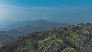 Vagamon Kerala DroneFootage AerialView Kurisumala Mountain keralatourism [upl. by Ellohcin857]