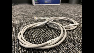 How To Make A RJ45 To RJ11 Cable Ethernet To Phone Cable For Fax Machine Today I Learned With Billy [upl. by Atiuqam]