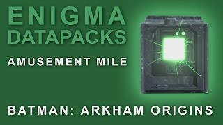 Batman Arkham Origins  Royal Hotel  All Enigma Datapacks  Extortion Files Locations [upl. by Gilberto35]