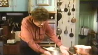 Julia Child Burns Food [upl. by Enirak]