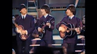 The Beatles  Kansas City Ready Steady GO Colorized Clip [upl. by Refinnej]