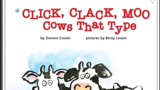 CLICK CLACK MOO COWS THAT TYPE Journeys AR Read Aloud Second Grade Lesson 11 [upl. by Earahc]