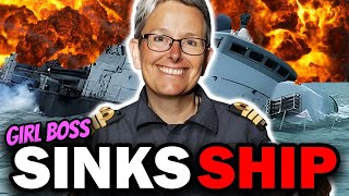 Female Navy Commander PRAISED After Sinking 100 Million Dollar Ship [upl. by Niveb864]