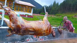 ASADO de un T0R0 ENTERO 😱ÉPICO  Cholo aquiles [upl. by Creath881]