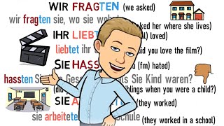 Tenses The Imperfect Tense Part 2  Regular Verbs  Lesson 4 Learn German with Mr Ferguson [upl. by Aiahc288]