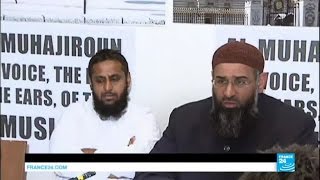 UK  Radical islamic preacher Choudary gets fiveandahalf years for urging support of IS group [upl. by Aivad]