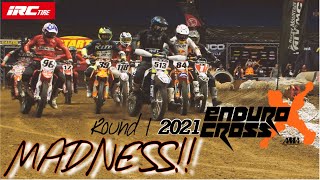 Endurocross Madness 2021 AMA EX Round 1 Tulsa Oklahoma [upl. by Peggie979]