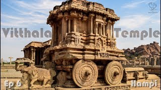 Vittala temple  Stone chariot Hampi  Hampi tourism E6  Karnataka Tourism  Steps Together [upl. by Atnwahsal]