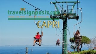 Capri Live from the Monte Solaro Chair Lift [upl. by Alon]