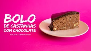 Bolo de Castanhas com Chocolate [upl. by Iinde]