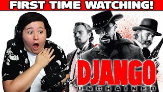 DJANGO UNCHAINED 2012 Movie Reaction  FIRST TIME WATCHING [upl. by Strauss]