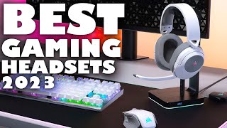 TOP 10 BEST GAMING HEADSETS 2023 [upl. by Znerol66]