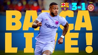 🔥 BARÇA LIVE  BARÇA 3  1 GIRONA ⚽ FRIENDLY MATCH FROM BARCELONA [upl. by Dowlen]