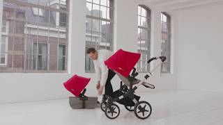 Bugaboo Donkey 3  MonoDuoTwin configuration  From single to double stroller [upl. by Madriene]