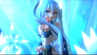 MMD Miku on Ice Gokuraku Jodo [upl. by Gifferd]