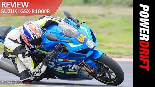 Suzuki GSX R1000R  Review  PowerDrift [upl. by Tteragram]