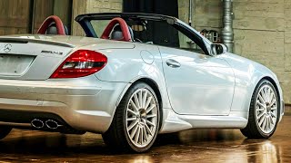 2005 MercedesBenz SLK 55 AMG R171 powerful compact roadster [upl. by Dustan]