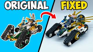 I FIXED the Ninjago Combo Vehicle by Combining it with Another Set [upl. by Imalda]