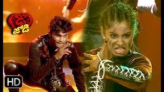 Somesh and Shresti Performance  Dhee Jodi  13th March 2019  ETV Telugu [upl. by Dielu]