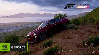 Cadillac CTSV Sedan  Forza Horizon 5  Stock To Modified  PC Gameplay [upl. by Iadahs]