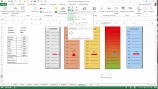 Excel  Créer vos Indicateurs de performance de type Thermomètre [upl. by Cran873]