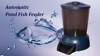 Automatic Fish Feeder for Pond Fishes [upl. by Sairacaz592]