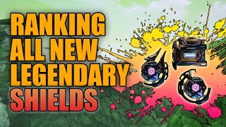 Borderlands 3  Ranking All New Legendary Shields  Best Shields in the Game [upl. by Dlorad779]