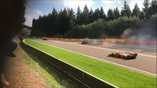 Anthoine Hubert Fatal Crash  Formula 2 SpaFrancorchamps 2019 [upl. by Tomaso]