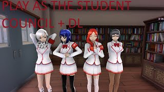 Play as the Student Council  DL Yandere Simulator Demo [upl. by Raynor]