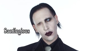 Marilyn Manson – Sacrilegious Lyrics [upl. by Nylikcaj]