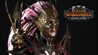 Crone Hellebron Blood Queen of Har Ganeth  Total War Warhammer 3 Immortal Empires [upl. by Clo992]