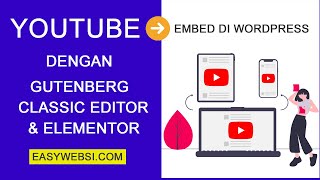 Cara Embed Video Youtube di Wordpress [upl. by Auburn]