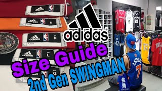 Adidas NBA Jersey Sizing Guide  2nd Generation Swingman [upl. by Absa]