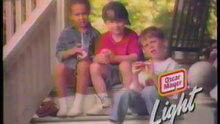 Oscar Mayer Light Hot Dogs  1980s Commercial [upl. by Trakas]