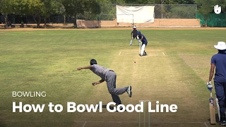 How to Bowl Good Line  Cricket [upl. by Kciderf]