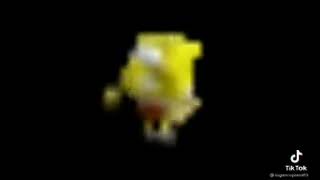 Bob esponja bailando Happy [upl. by Annwahs]