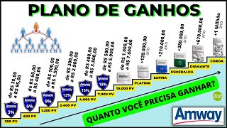 Apresentação do plano de GANHOS e recompensas Amway  NOVO [upl. by Lowenstern606]