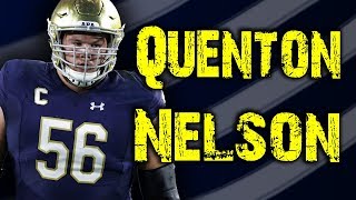 The Film Room Ep 67 Quenton Nelson is probably a future AllPro [upl. by Oderfodog]