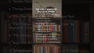 Top 10 Best Books for SelfDevelopment [upl. by Iror]